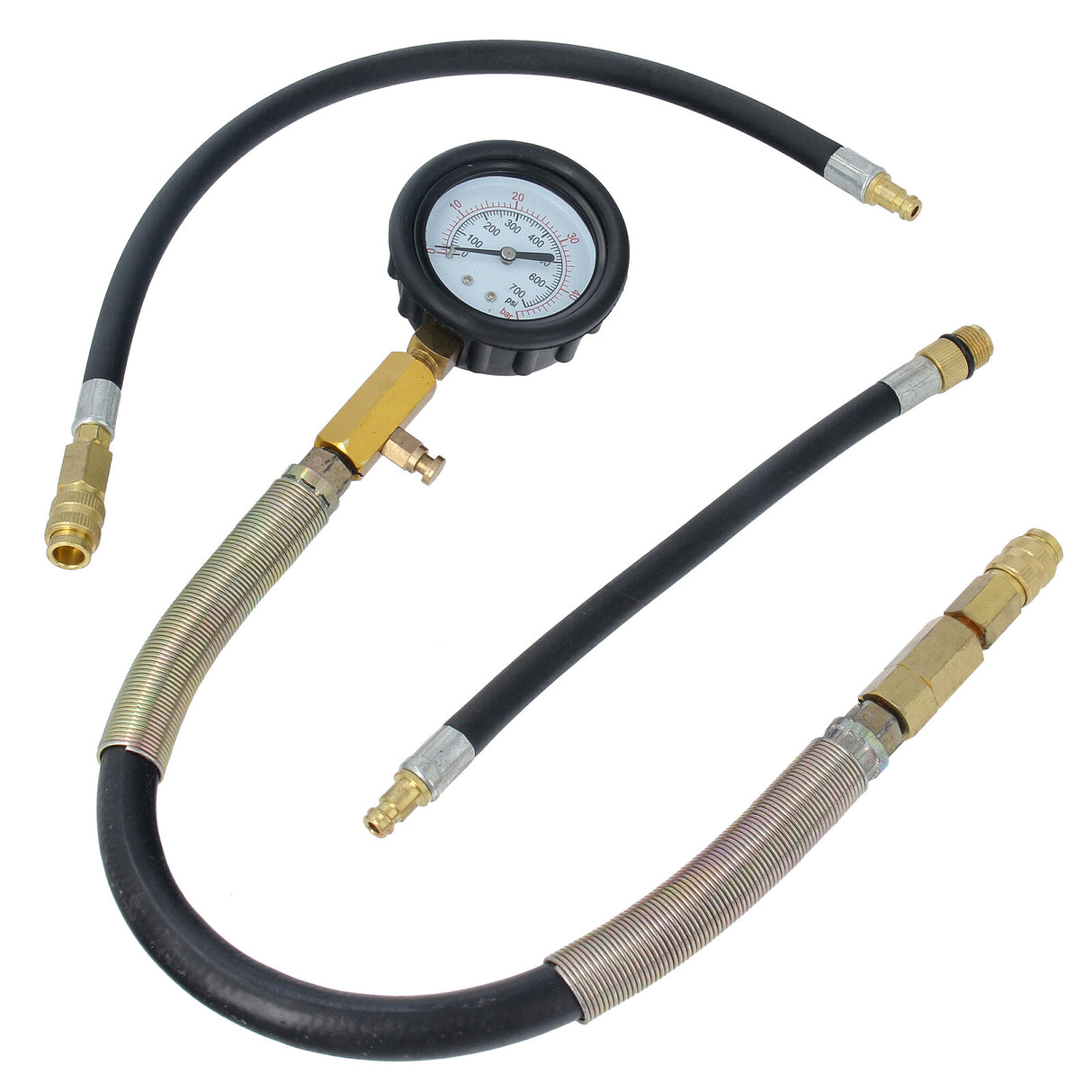 Kit de test de compression et de perte de pression pour moteurs à essence et diesel