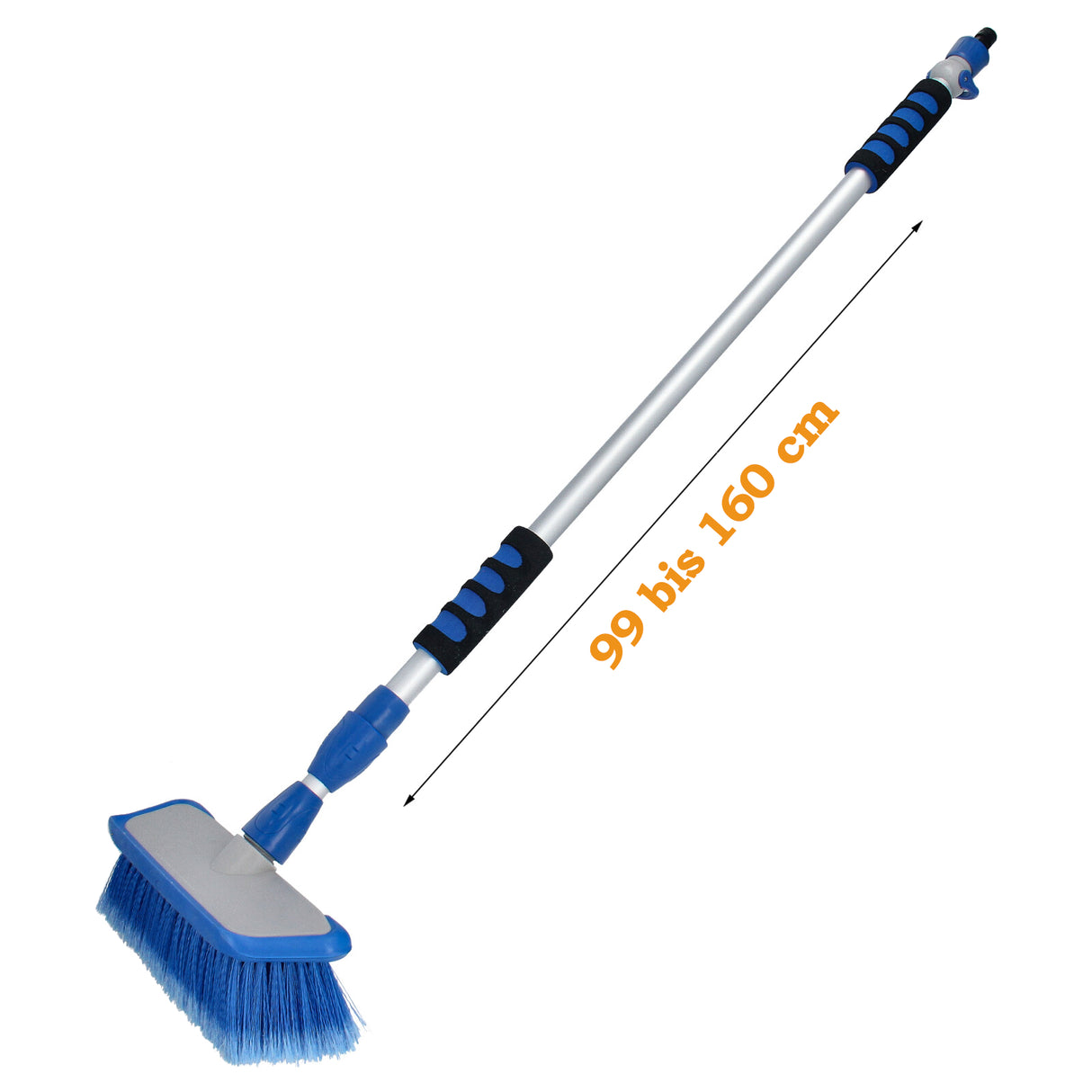 Brosse de lavage télescopique professionnelle pour voiture et camion 99 – 160 cm