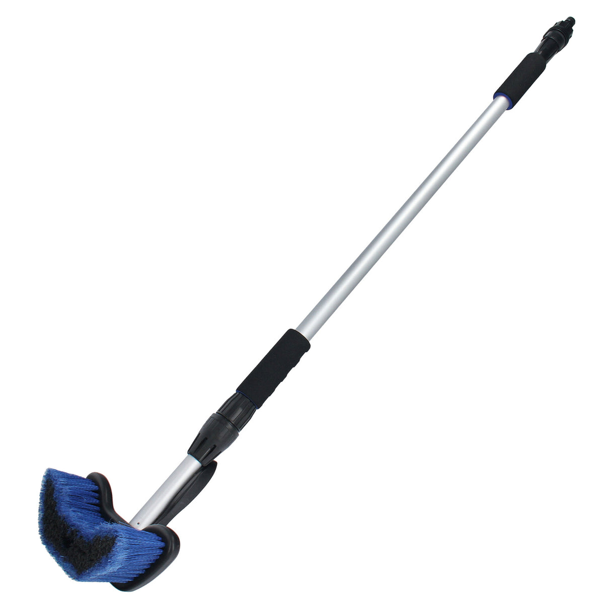 Brosse de lavage télescopique en aluminium 100 – 173 cm Brosse de lavage de voiture extensible pour camion