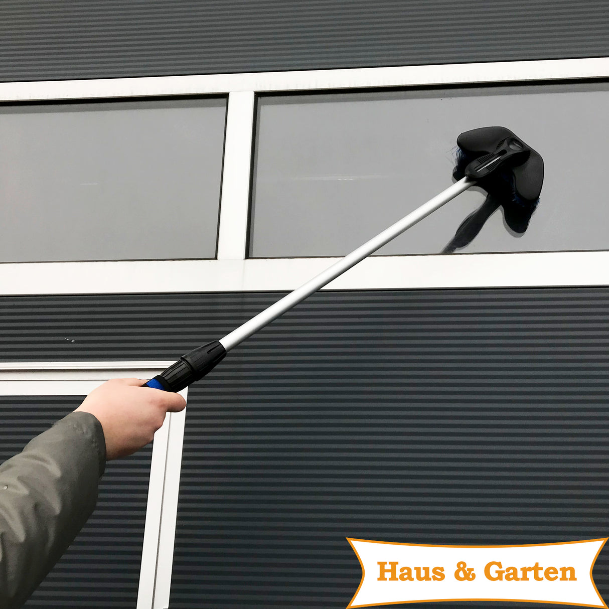 Brosse de lavage télescopique en aluminium 100 – 173 cm Brosse de lavage de voiture extensible pour camion