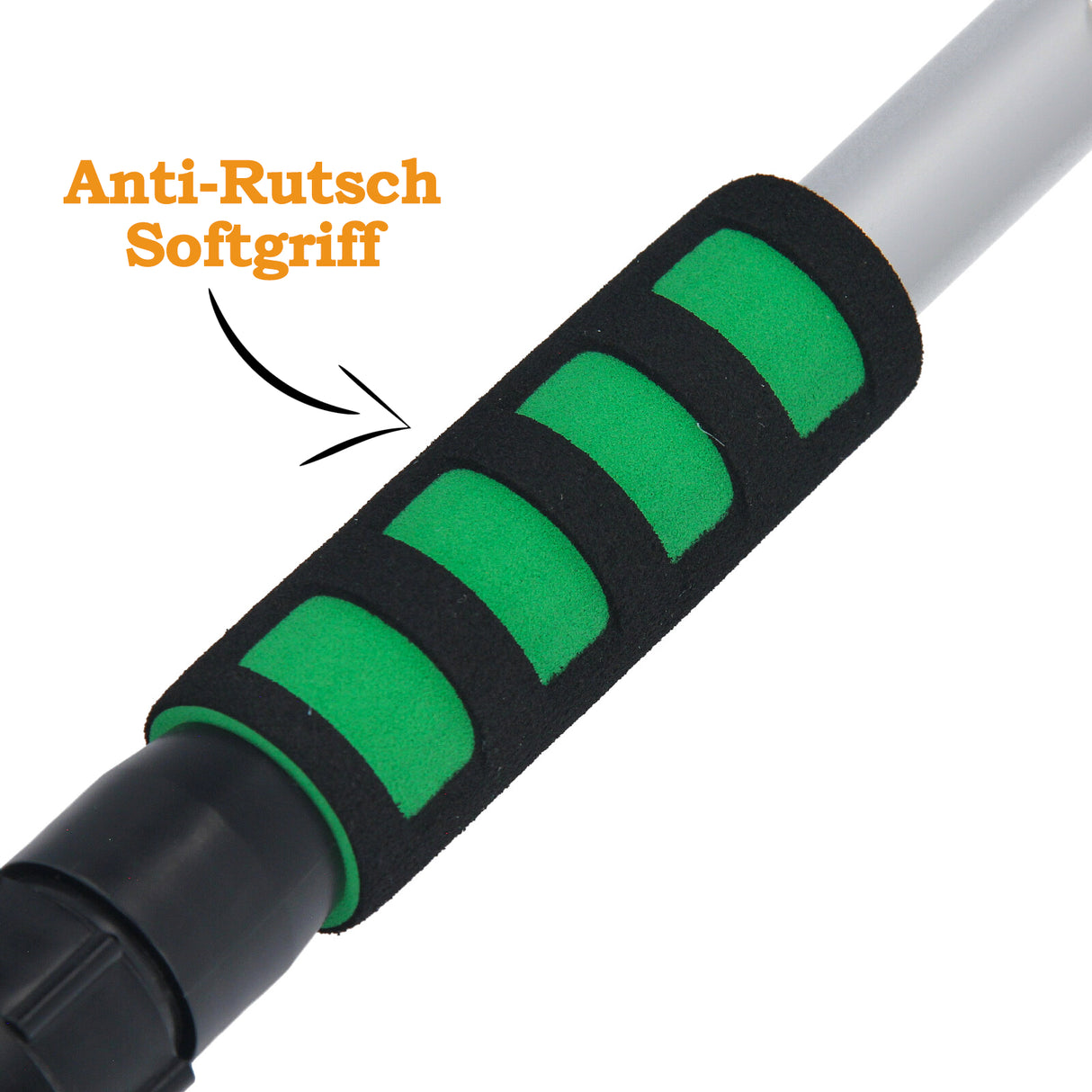 Brosse de lavage de voiture télescopique 110 – 180 cm avec jet d'eau pour véhicule camion voiture