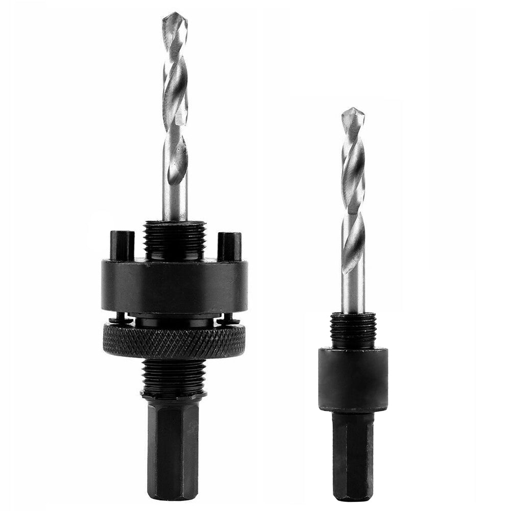 Coffret de 16 scies cloches, foret, trépan, scie cloche circulaire, foret à trous HSS bimétal