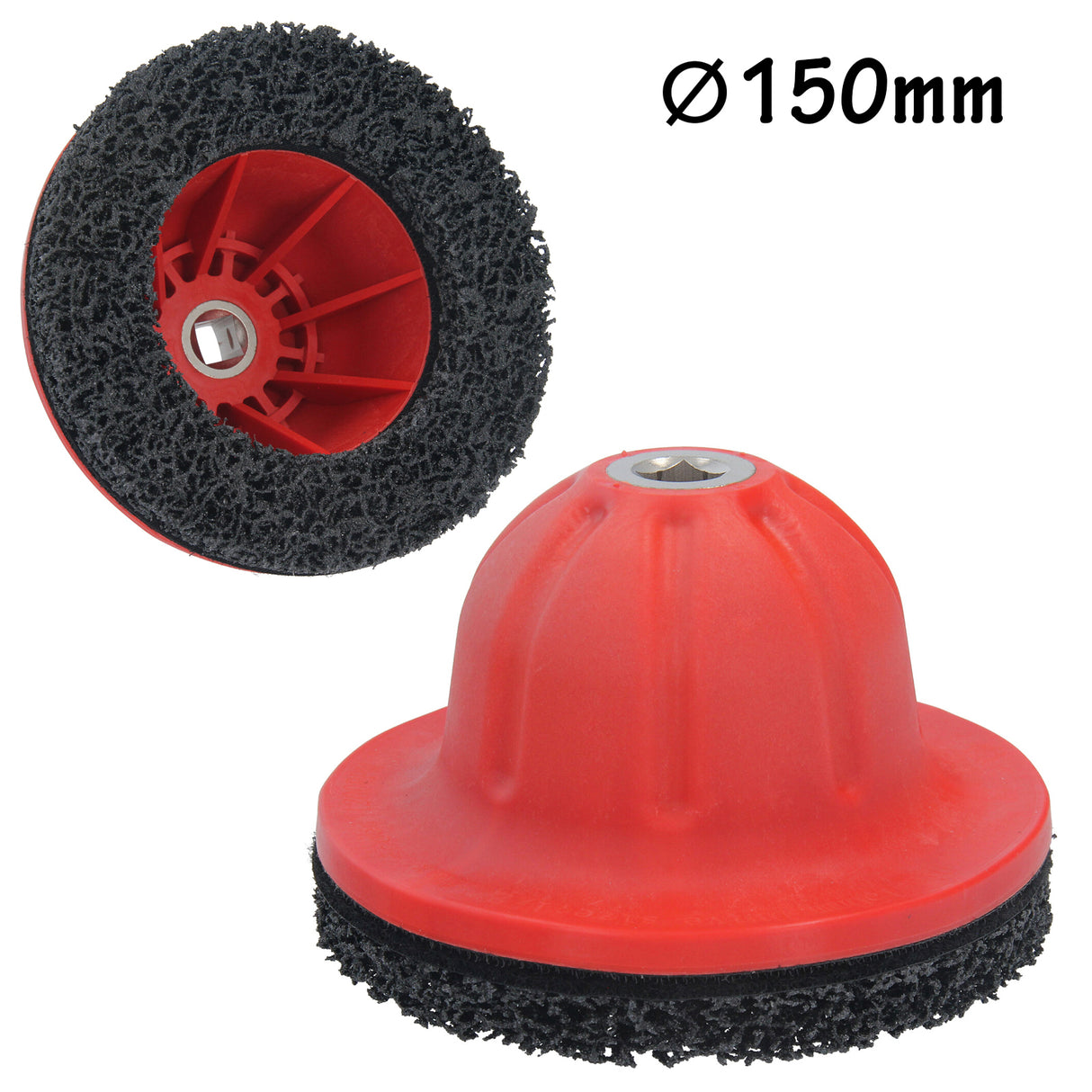 Meuleuse de moyeu de roue, meuleuse de moyeu de roue, nettoyage, dérouillage, meulage, 150 mm, 1/2"