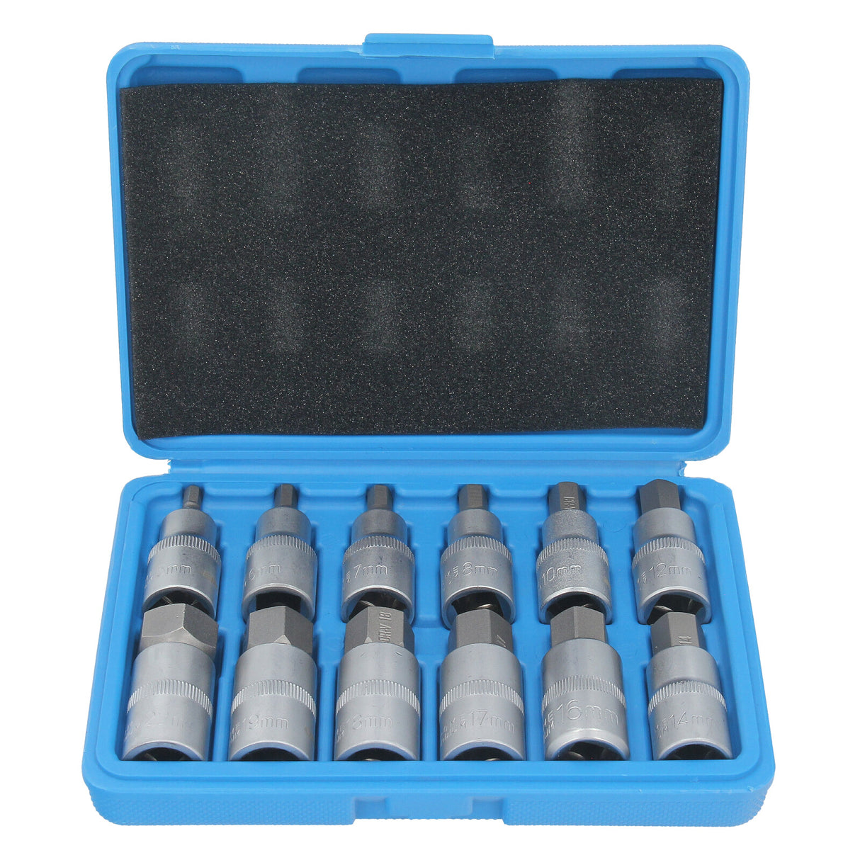 JEU DE CLÉS À DOUILLE GEPCO 5-22 mm ÉCROUS À DOUILLE HEXAGONALE 1/2 pour VIS INBUS