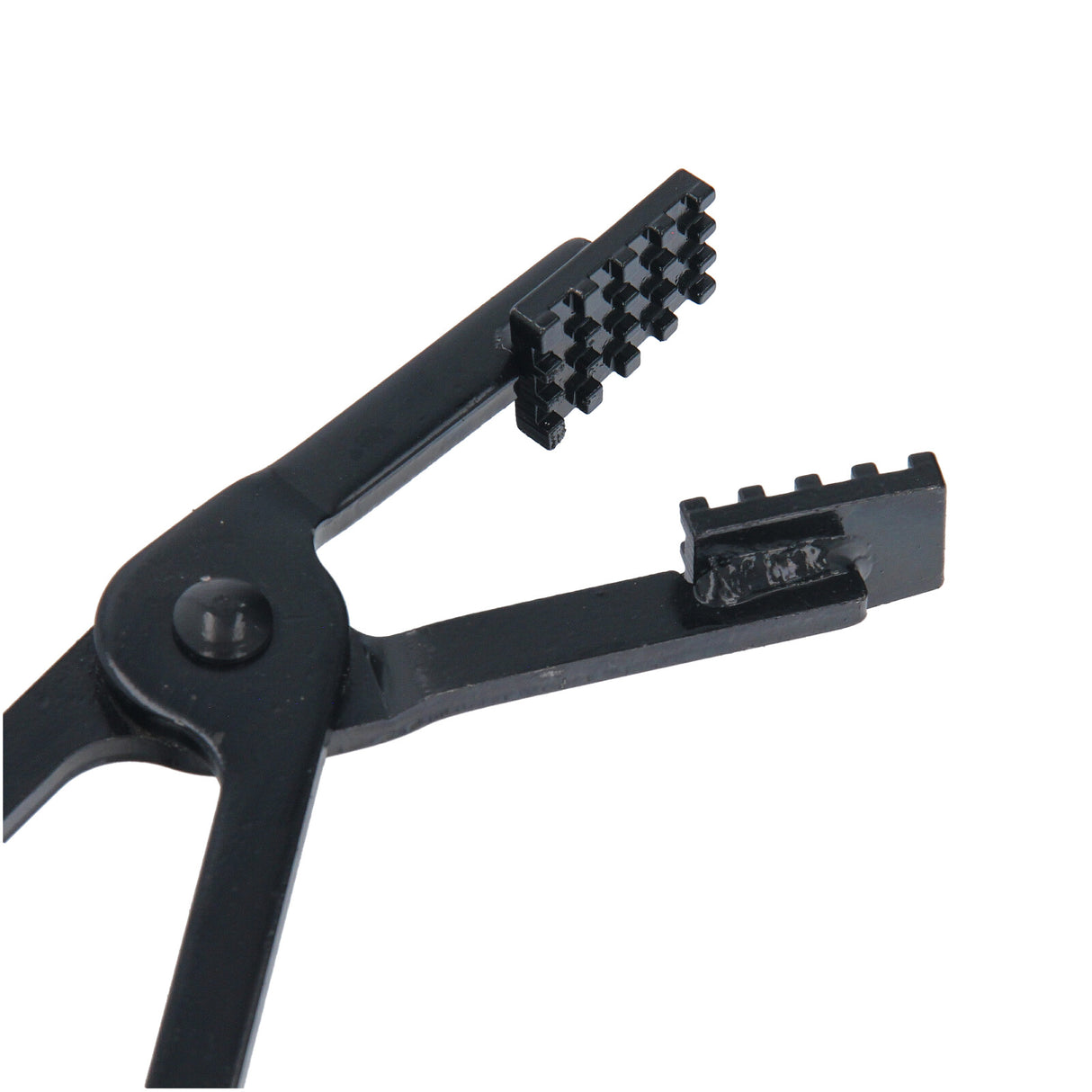 Pince à colliers de serrage à double articulation pince coudée ouverture 50 mm longueur 430 mm