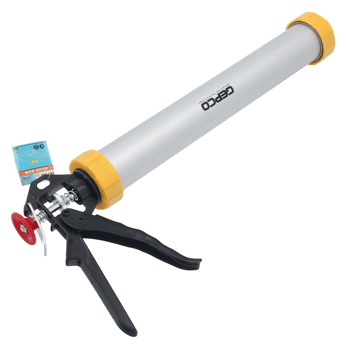 Pistolet à cartouche GEPCO en aluminium, seringue en silicone de 600 ml, pistolet à cartouche en silicone