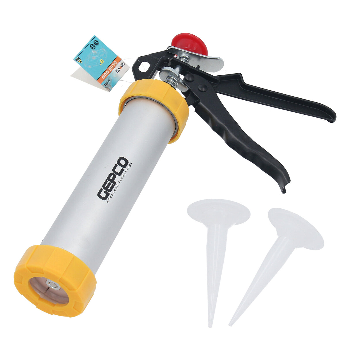 Pistolet à joints, pistolet à mortier, pistolet à silicone, presse à cartouches 300+600 ml, seringue à mortier