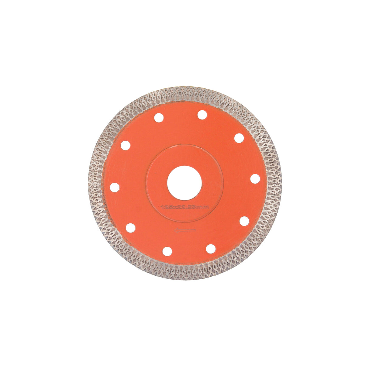 Disque à tronçonner diamanté pour carrelage diamètre 115 mm alésage 22,23 mm