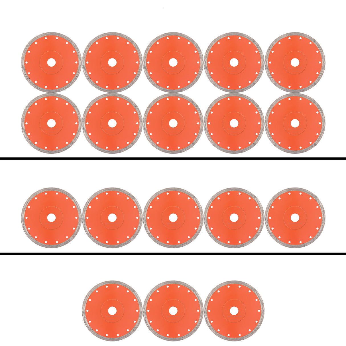 Disque à tronçonner diamanté pour carrelage diamètre 180 mm alésage 25,4 mm