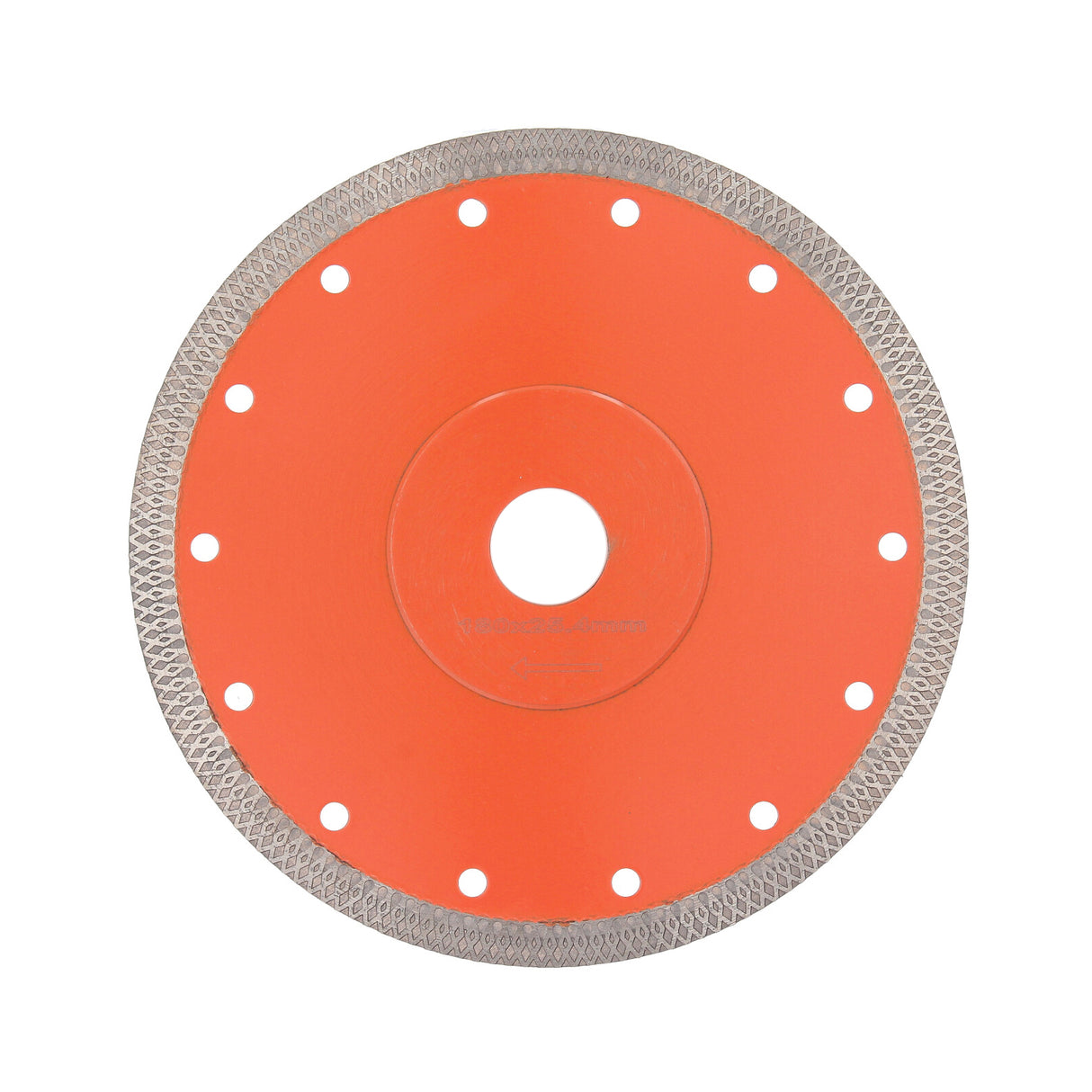 Disque à tronçonner diamanté pour carrelage diamètre 180 mm alésage 25,4 mm