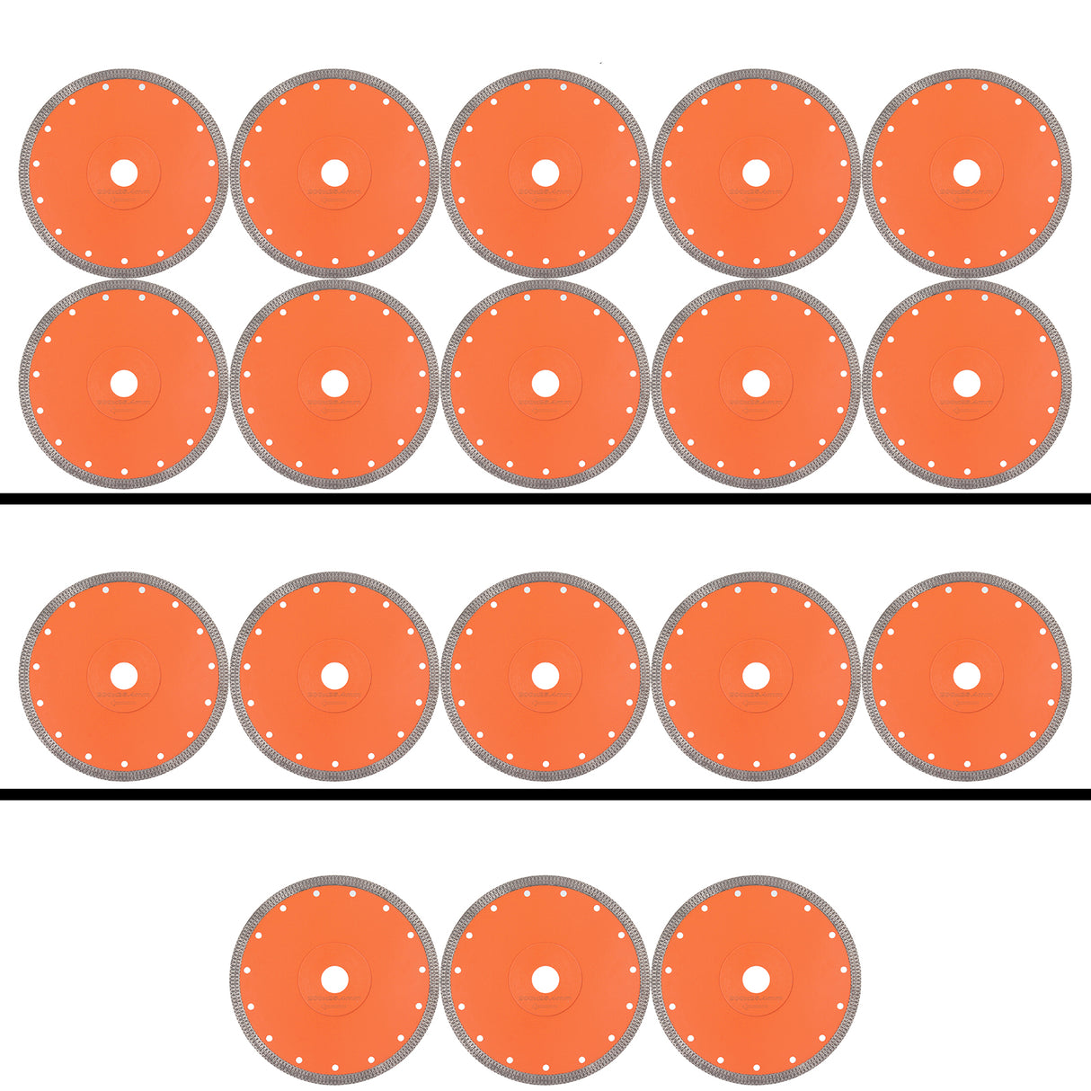 Disque à tronçonner diamanté pour carrelage diamètre 200 mm alésage 25,4 mm