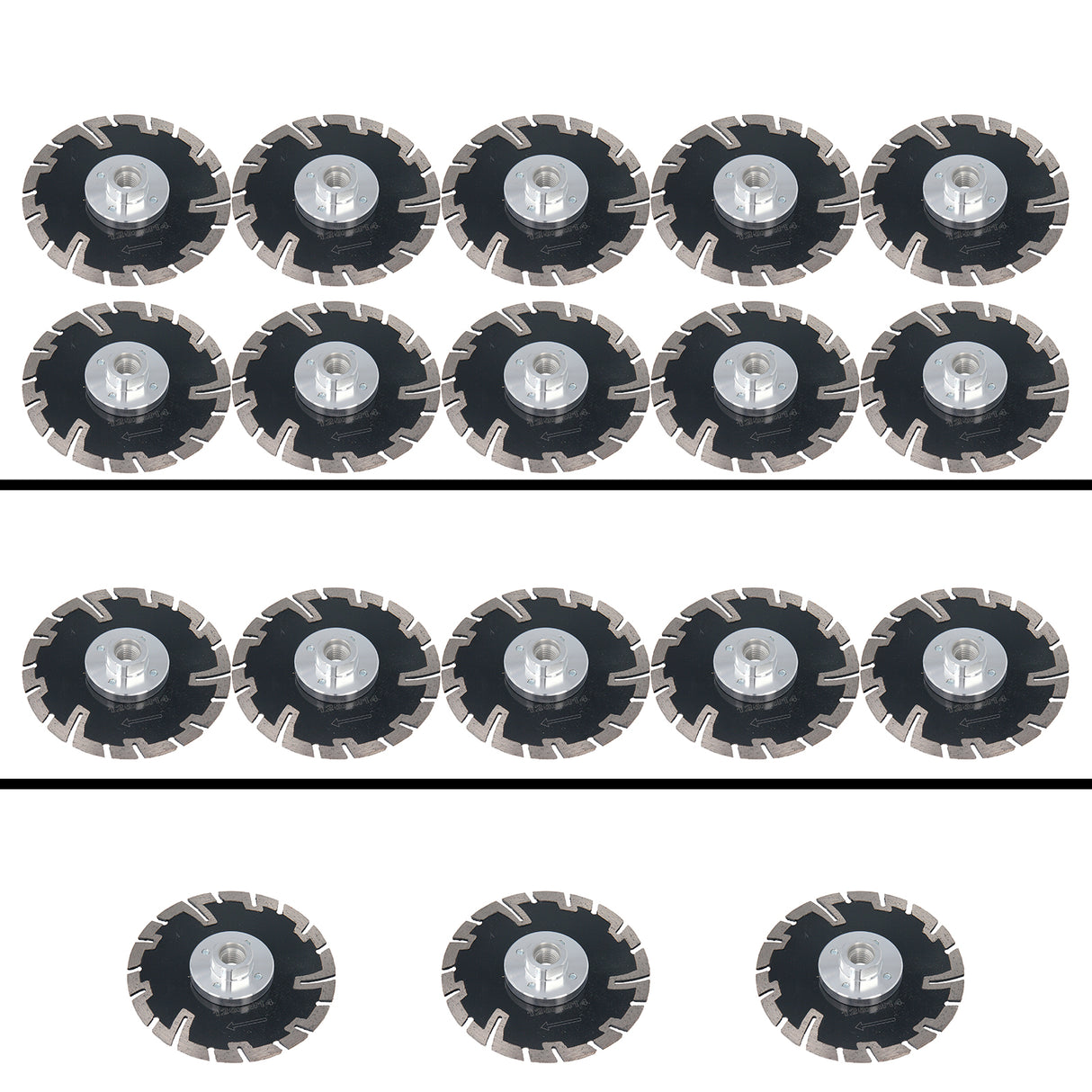 Disque à tronçonner diamanté 125 mm Disque à tronçonner diamanté avec bride M 14