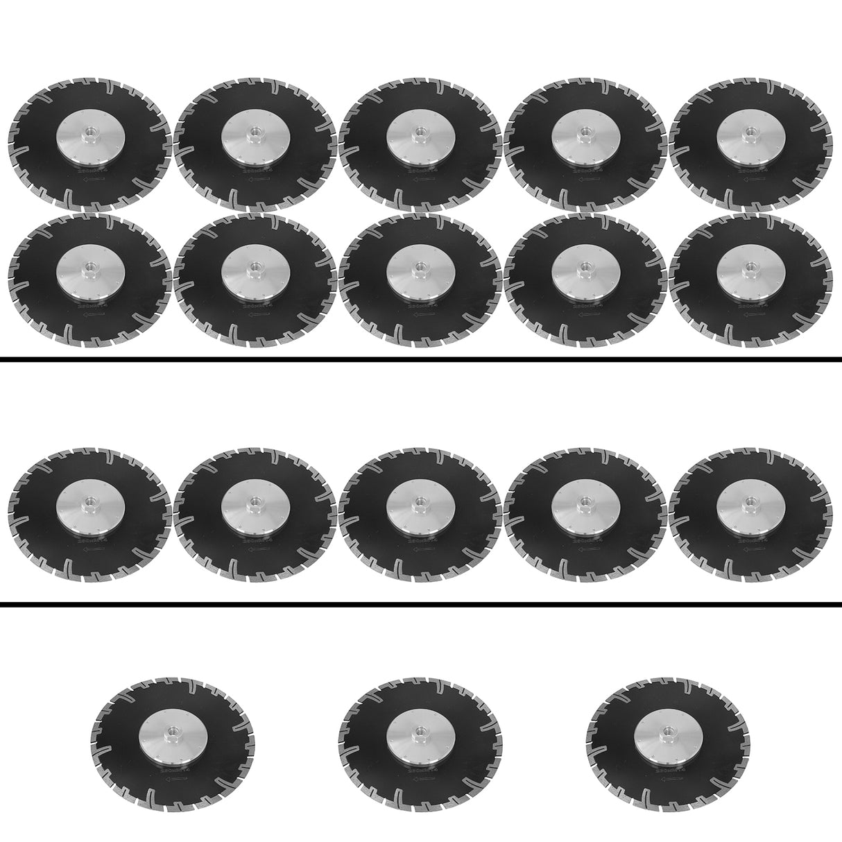 Disque à tronçonner diamanté 230 mm Disque à tronçonner diamanté avec bride M 14