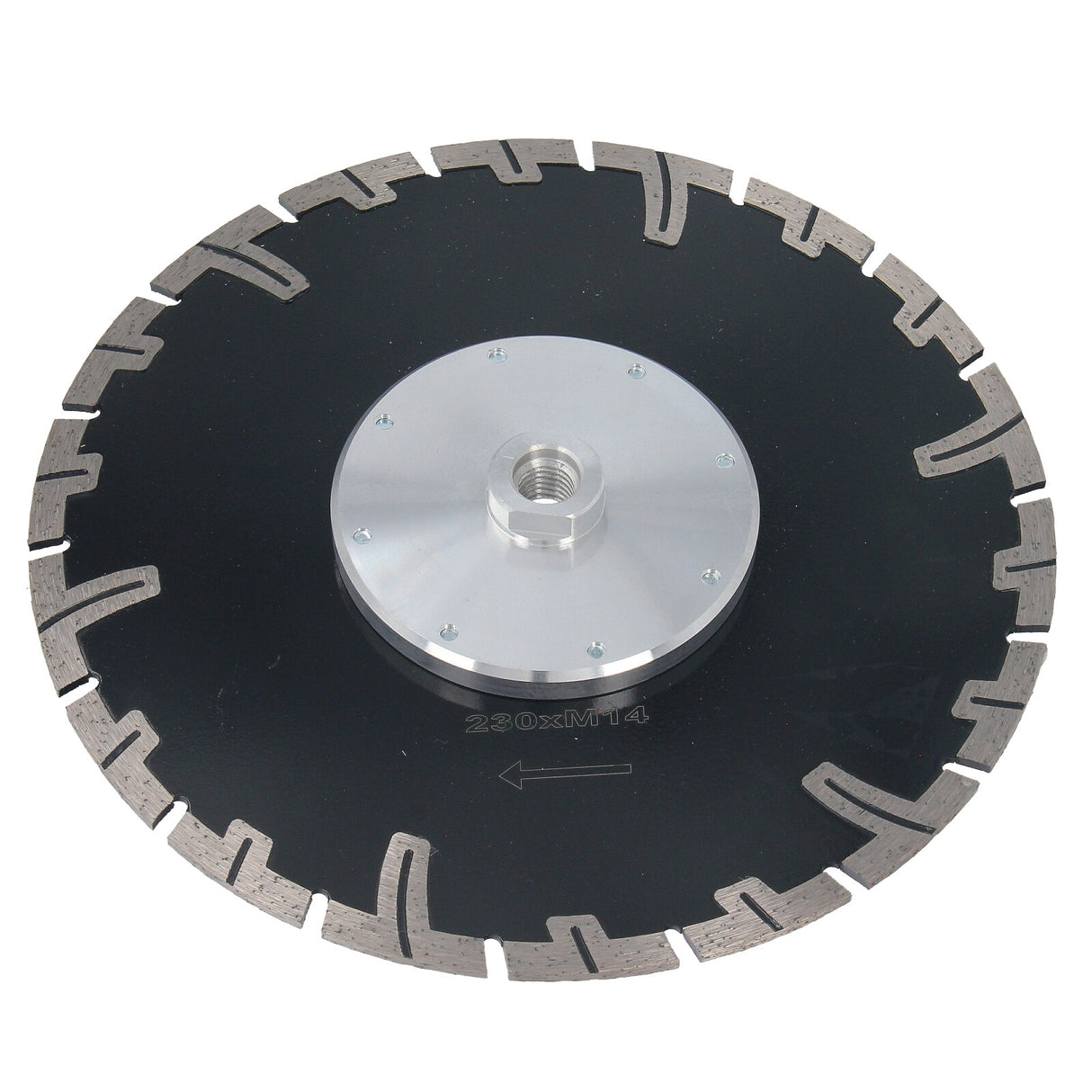 Disque à tronçonner diamanté 125/230 mm Disque à tronçonner diamanté avec bride M14