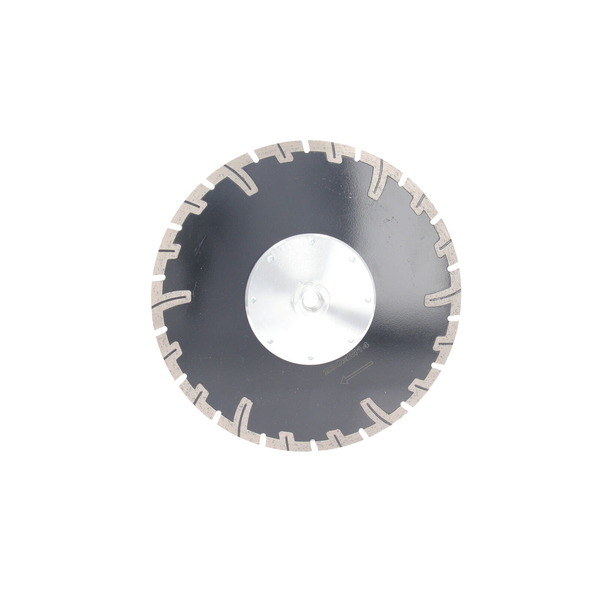 Disque à tronçonner diamanté 230 mm Disque à tronçonner diamanté avec bride M 14