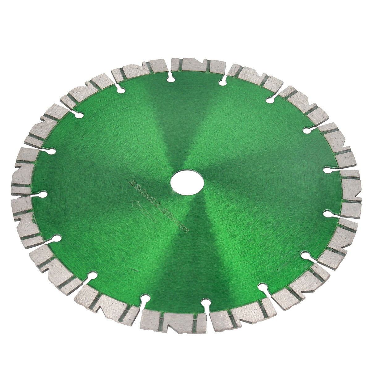 Disque à tronçonner diamanté GEPCO 230 mm pour béton armé granit pierre naturelle