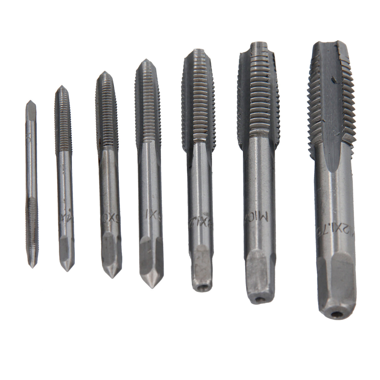 Ensemble de forets hélicoïdaux GEPCO pour tarauds et tarauds HSS M3-M12, 14 pièces