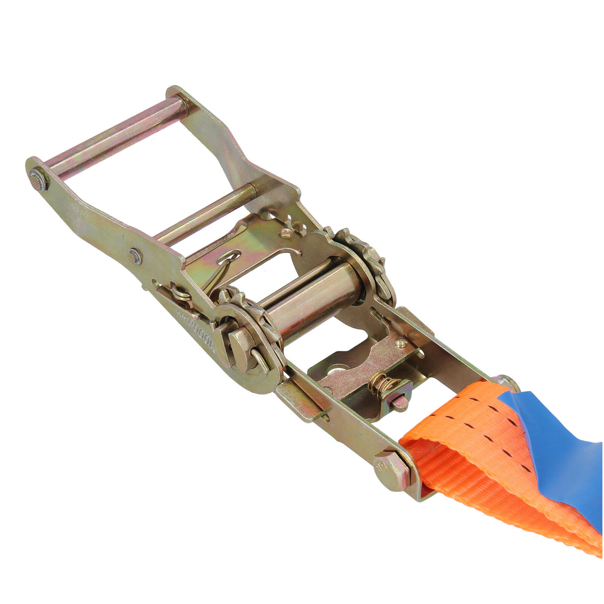 1 x sangles de tension avec cliquet et crochet 6 m 2000 kg TÜV GS sangles à cliquet 2 parties