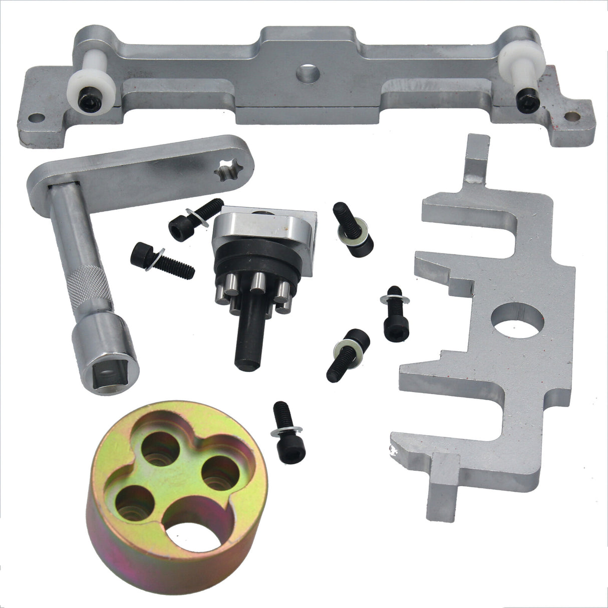 Outil de calage moteur GEPCO pour changer la chaîne de distribution du moteur Mercedes-Benz OM651