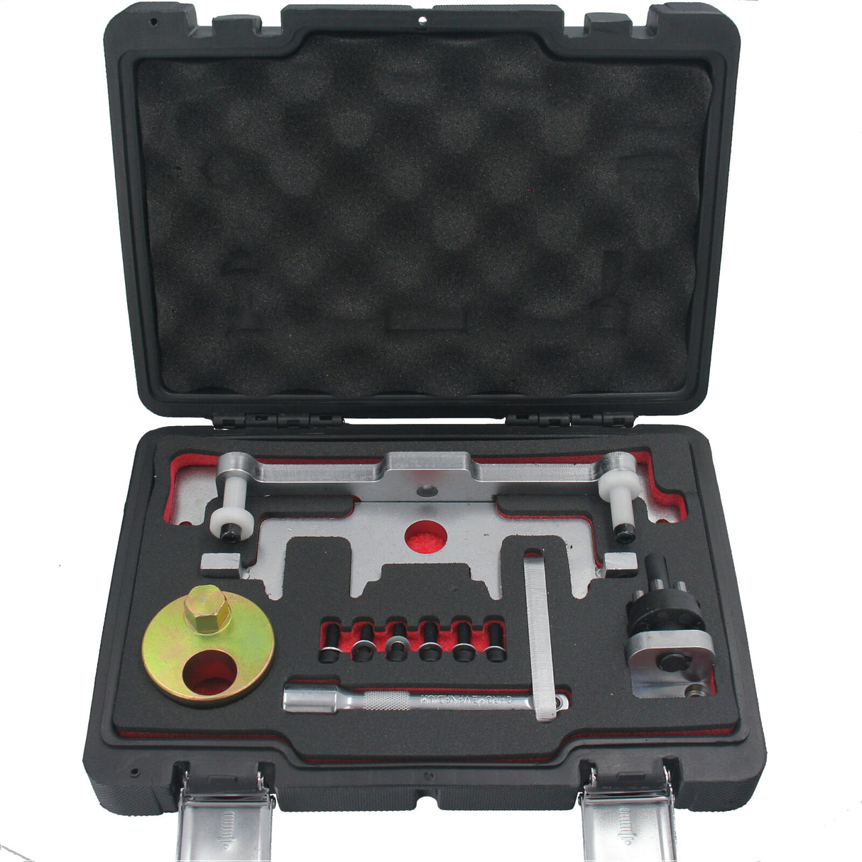 Outil de calage moteur GEPCO pour changer la chaîne de distribution du moteur Mercedes-Benz OM651