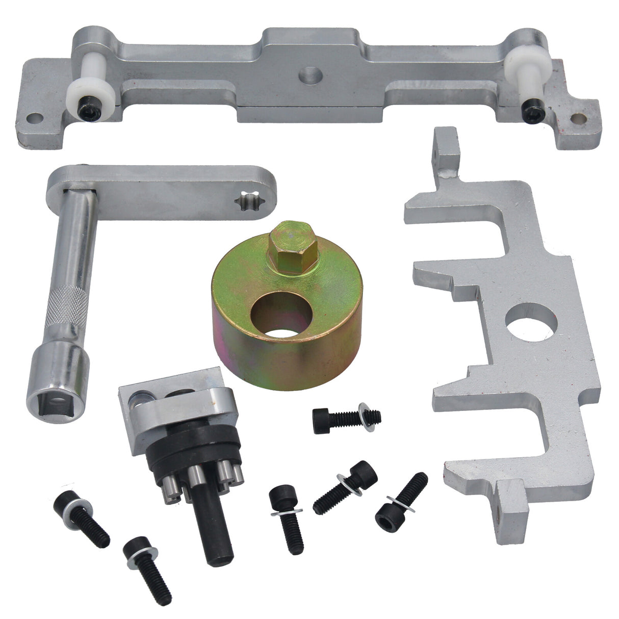 Outil de calage moteur GEPCO pour changer la chaîne de distribution du moteur Mercedes-Benz OM651