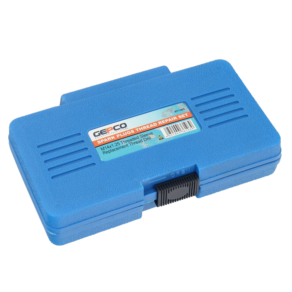 Kit de réparation de filetage de bougie d'allumage M14x1,25, manchon de filetage de remplacement pour foret fileté