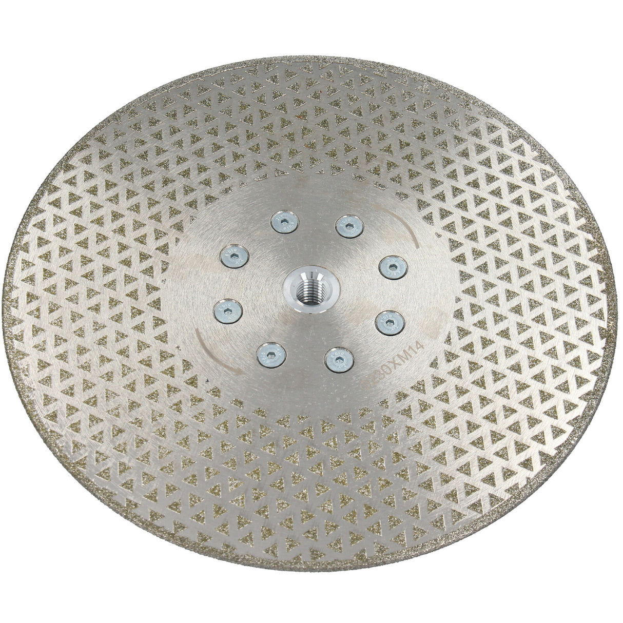 Disque à tronçonner diamanté professionnel 230 mm M14 pour béton pierre naturelle 3/5/10