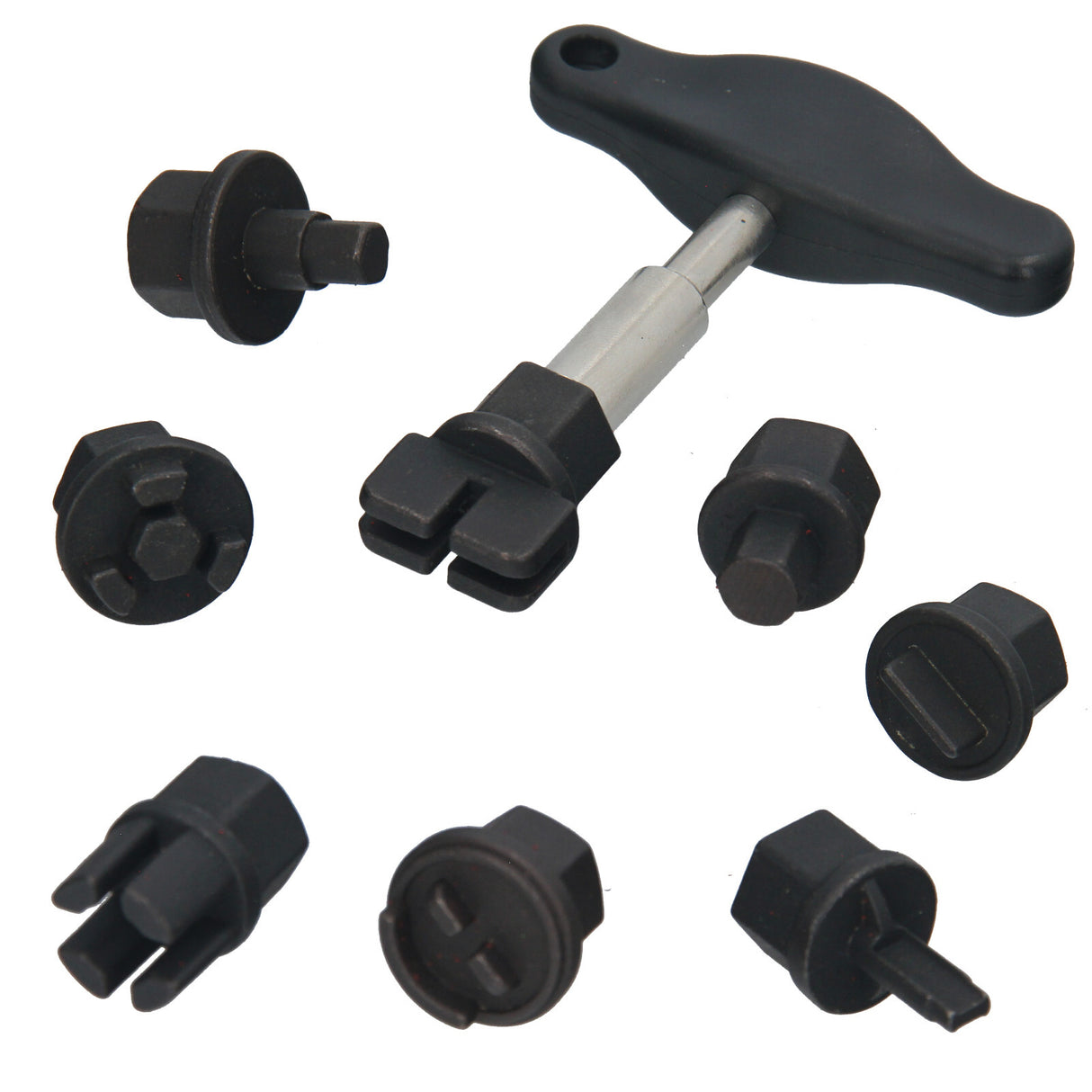 Kit de bouchons de vidange d'huile en plastique GEPCO 3/8" à profil spécial, 9 pièces, pour Ford