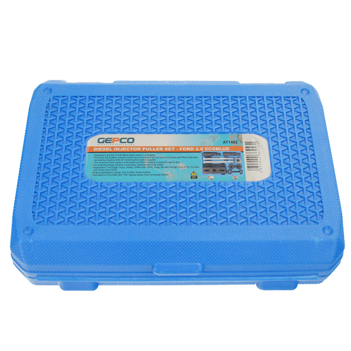 Kit d'extraction d'injecteur GEPCO – pour moteur diesel Ford EcoBlue 2.0L