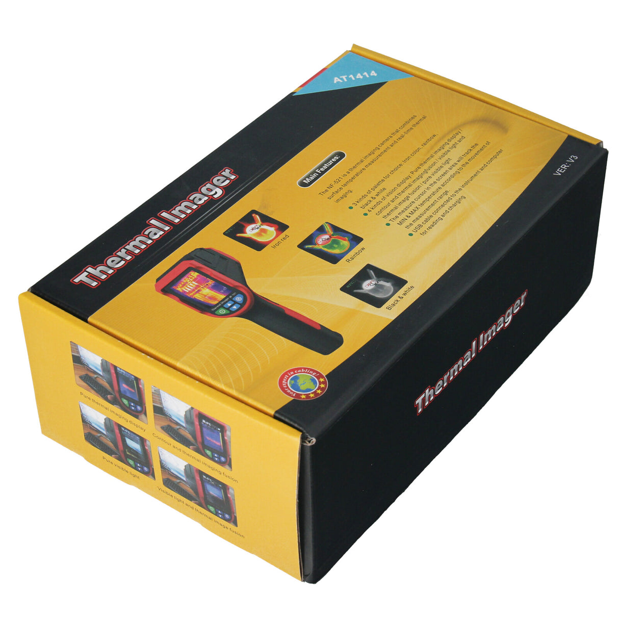 Caméra thermique infrarouge GEPCO IR -20 à 400°C 320x240 pixels 2,4" TFT LCD