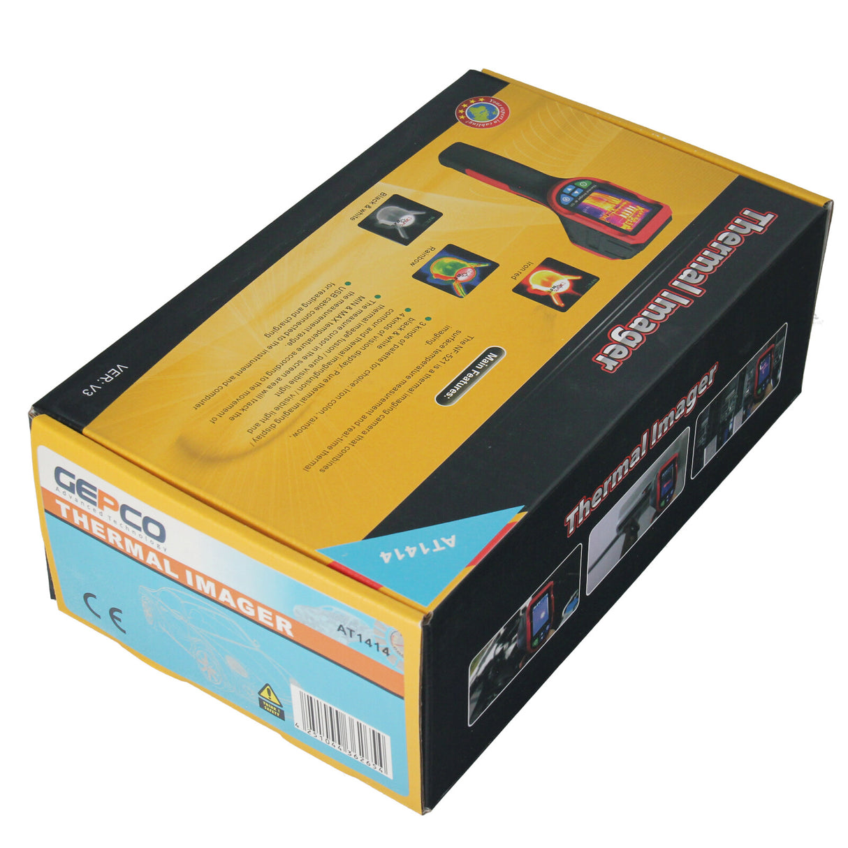 Caméra thermique infrarouge GEPCO IR -20 à 400°C 320x240 pixels 2,4" TFT LCD