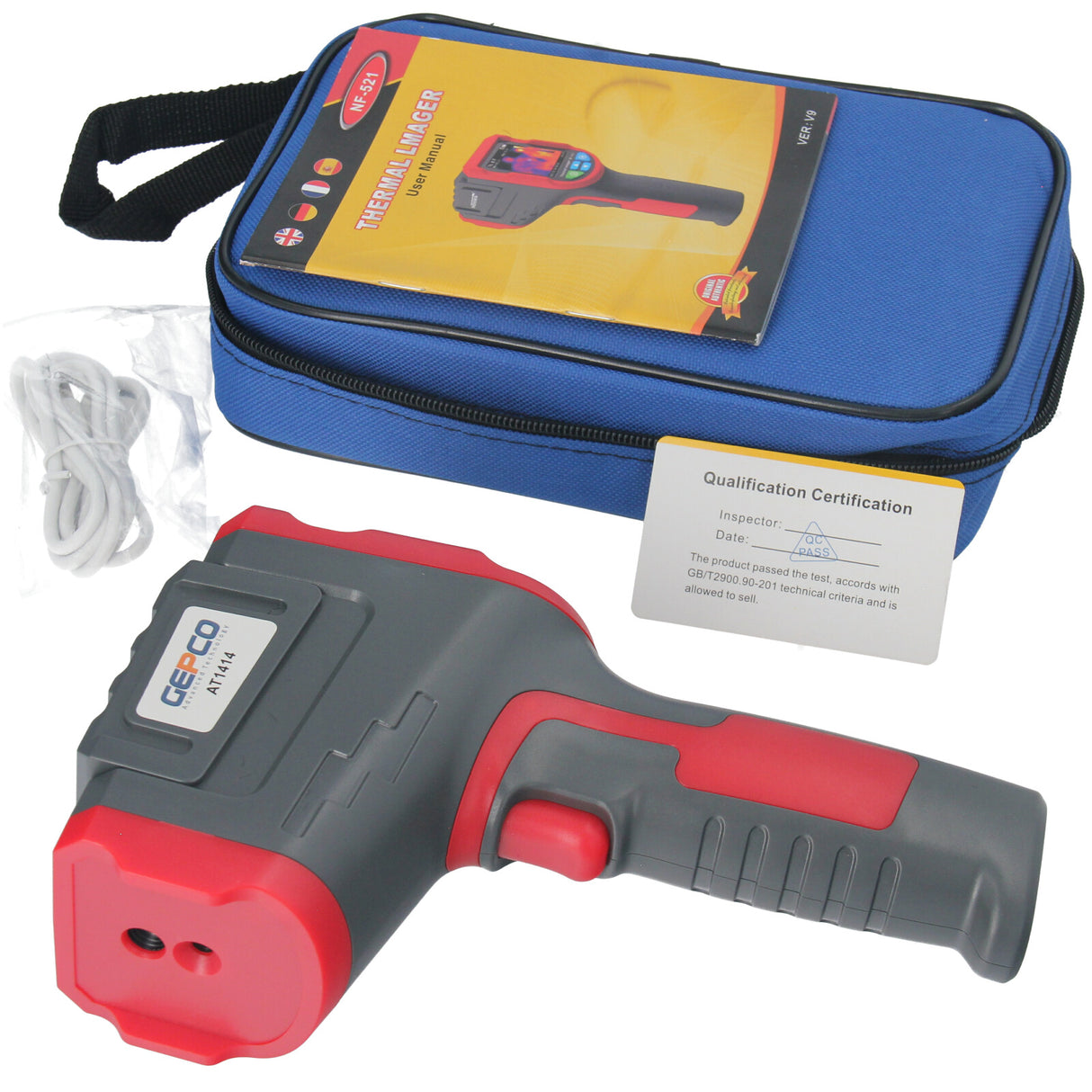 Caméra thermique infrarouge GEPCO IR -20 à 400°C 320x240 pixels 2,4" TFT LCD