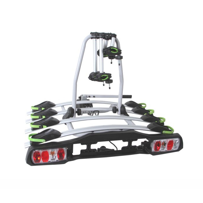 Porte-vélos GEPCO pour 4 vélos porte-vélos arrière attelage de remorque pliable 60 kg