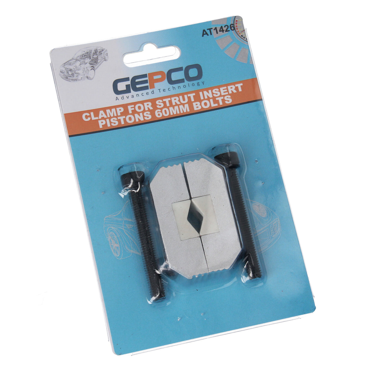 Support de serrage GEPCO pour piston d'insertion de jambe de force McPherson avec vis de 60 mm