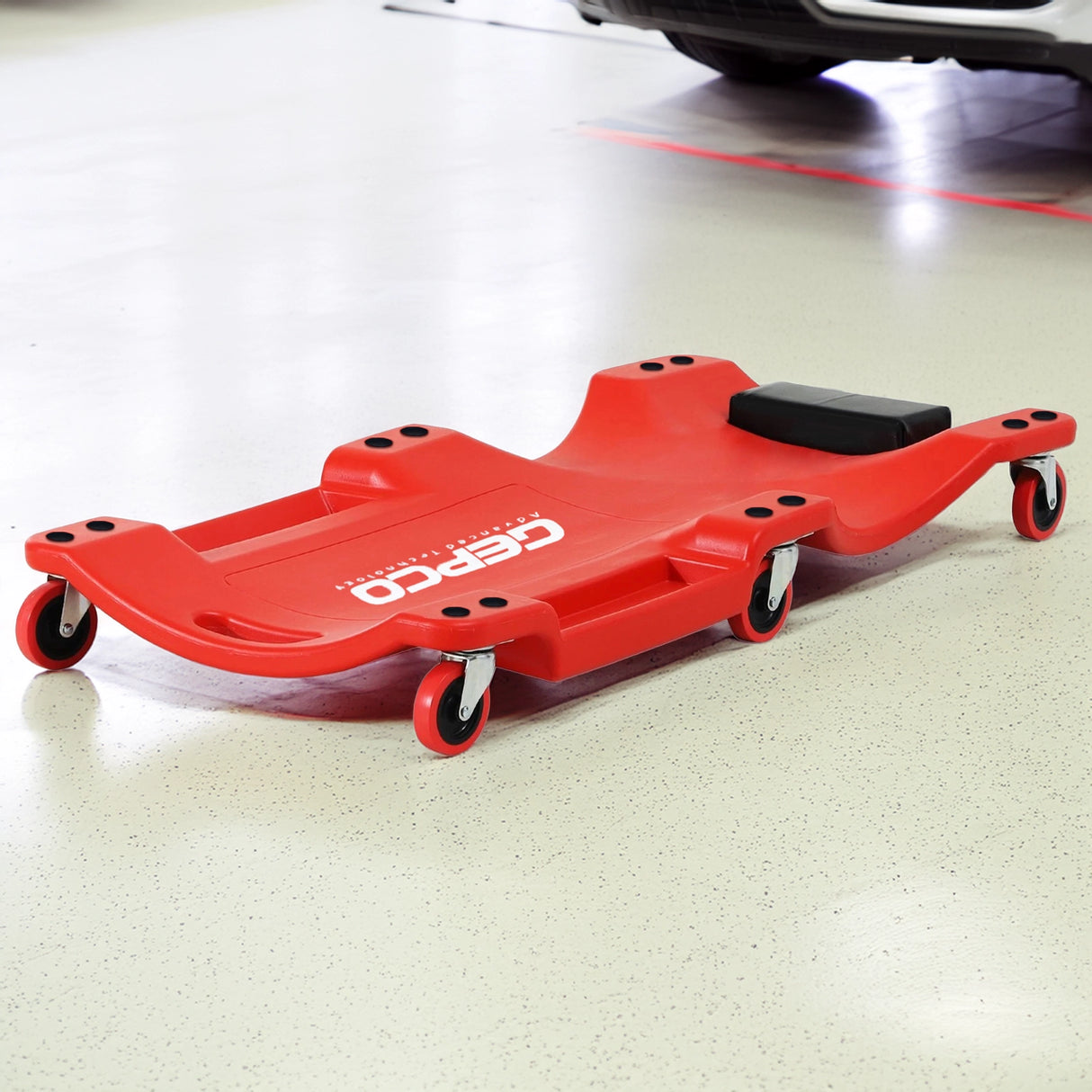 Lit d'atelier Planche à roulettes d'atelier Lit de montage de lit de voiture d'une longueur de 100 cm