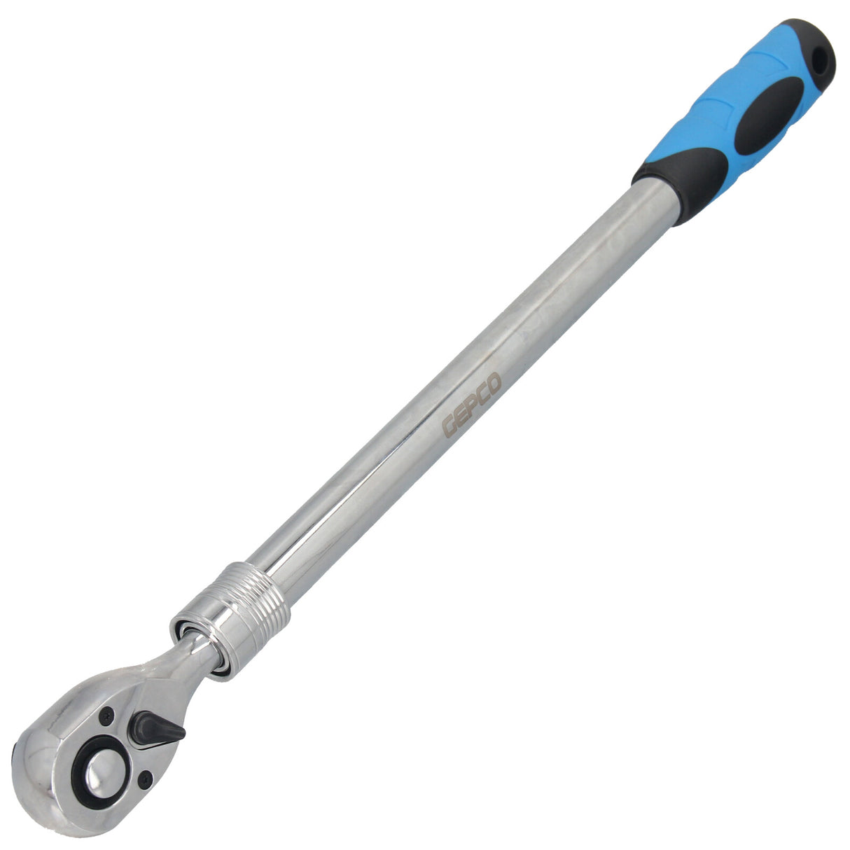 Clé à cliquet télescopique à cliquet réversible 1/2" 46-60 cm extensible