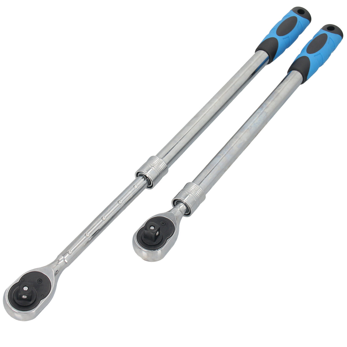 Clé à cliquet télescopique à cliquet réversible 1/2" 46-60 cm extensible