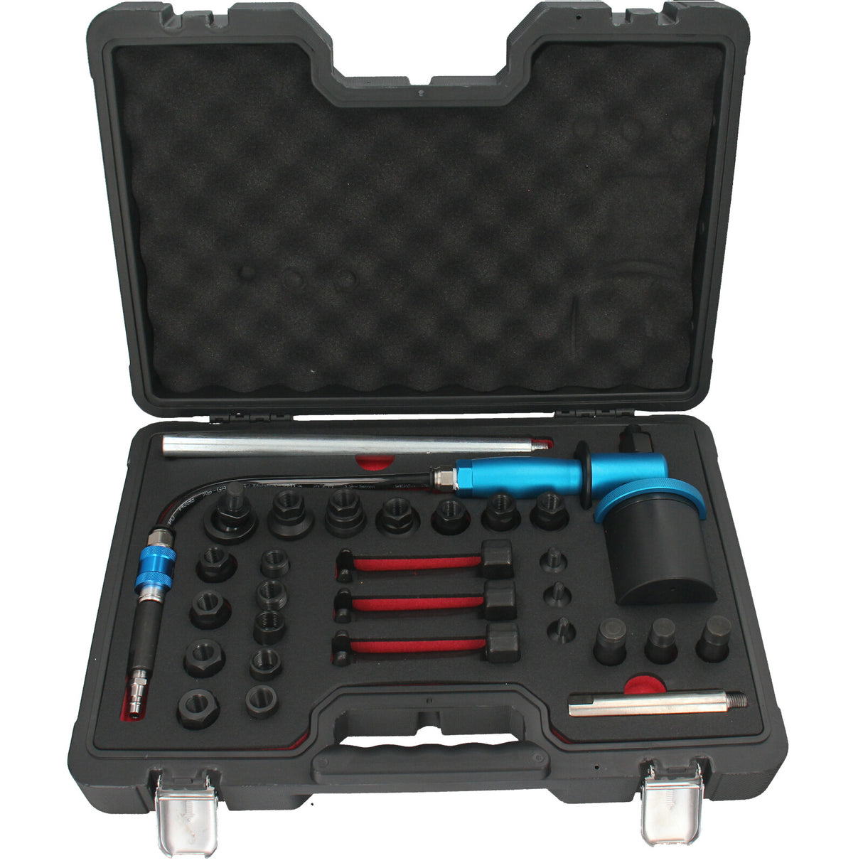 Pneumatischer Diesel Injektoren Auszieher Druckluft Einspritzdüsen 28-tlg. Satz