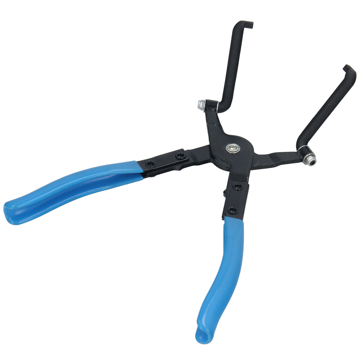 Kraftstoffleitungszange mit Schwenkbacken für VAG Fiat Mercedes-Benz Opel 270 mm