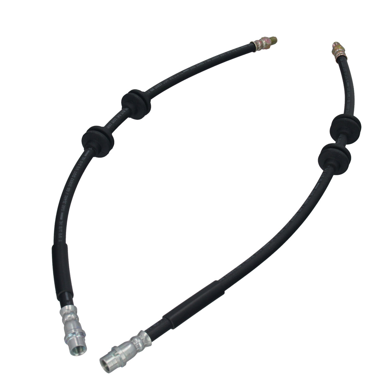 2x flexibles de frein essieu avant pour BMW Série 1 E81 E87 Série 3 E90 E91