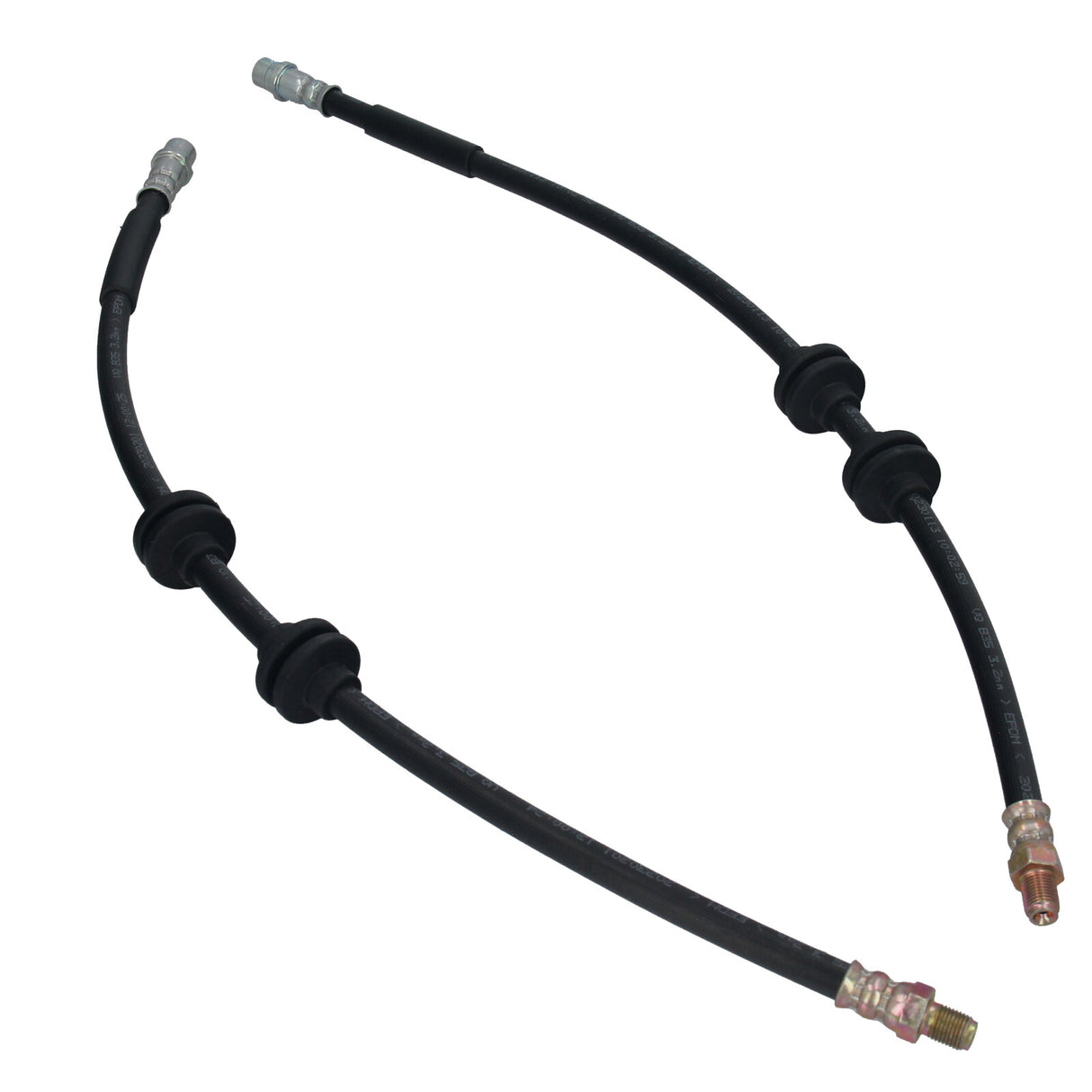 2x flexibles de frein essieu avant pour BMW Série 1 E81 E87 Série 3 E90 E91