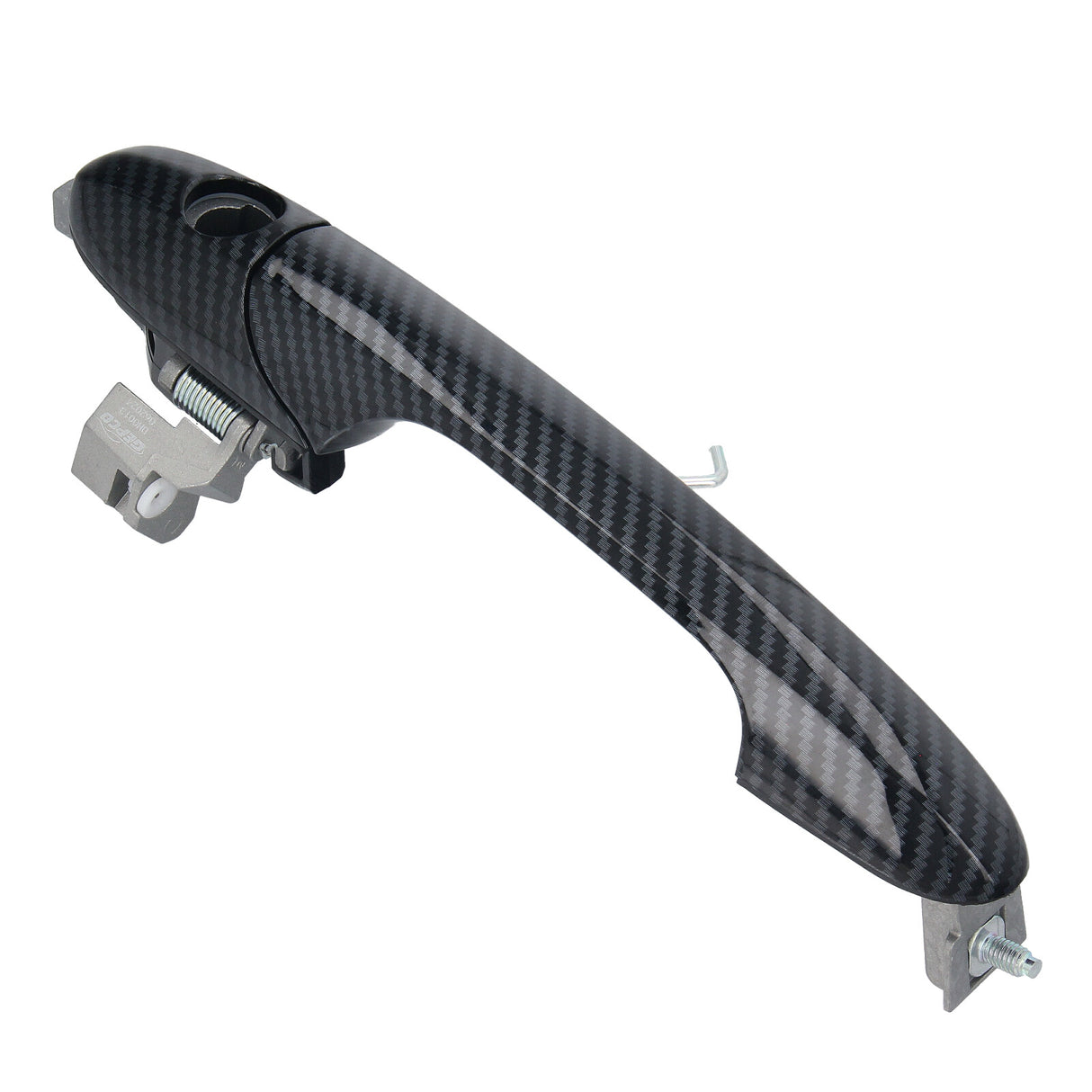 Poignée de porte extérieure côté conducteur avant gauche pour Fiat 500 500C 312 à partir de 2007 en carbone