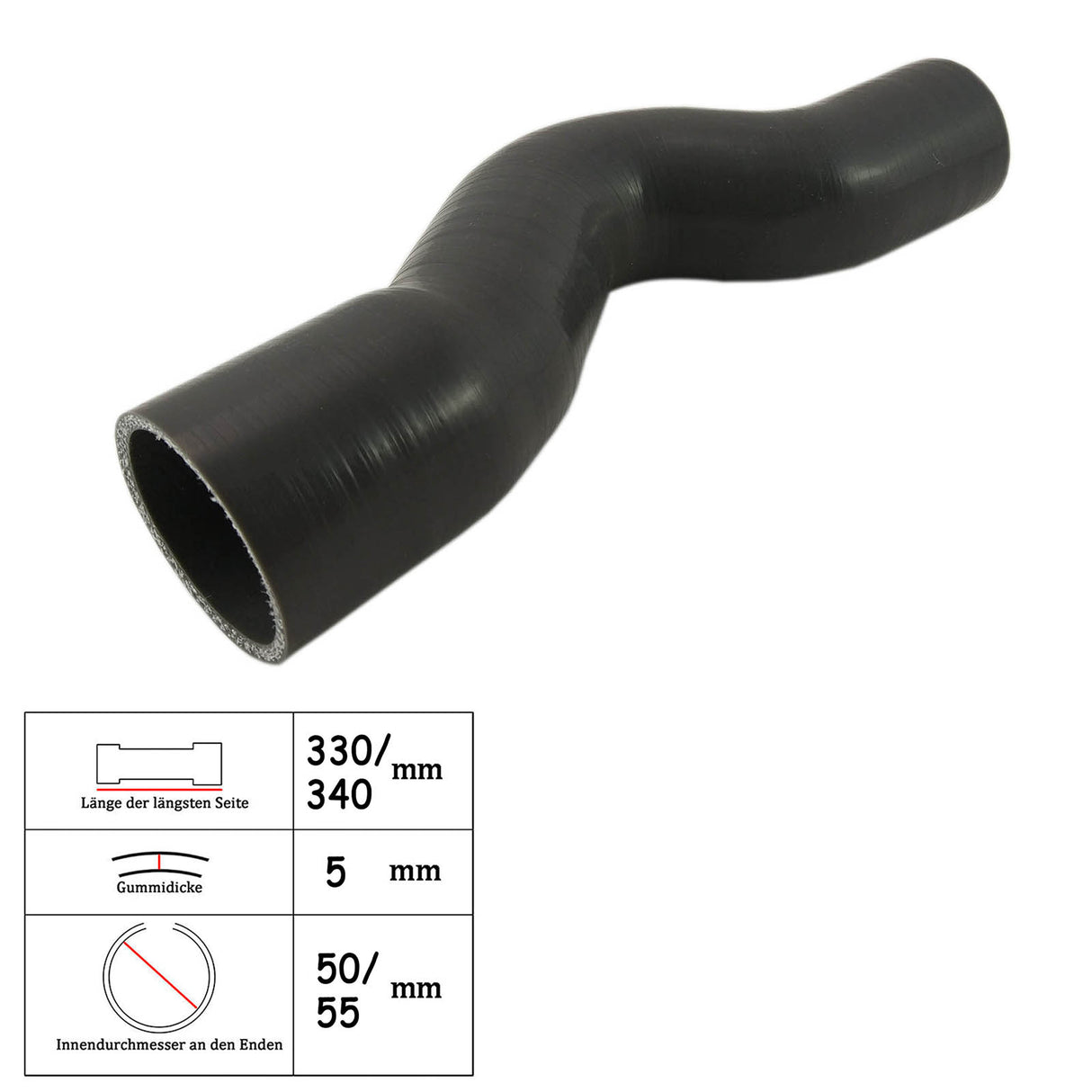 Tuyau de turbocompresseur Tuyau de refroidisseur intermédiaire Ford Galaxy Mondeo Turnier S-Max 2.2 TDCi