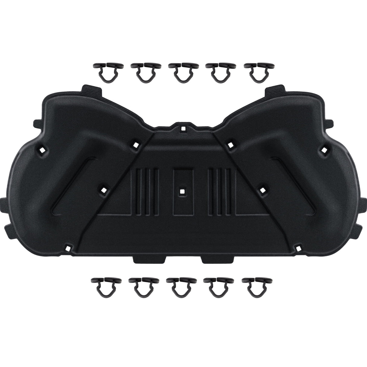 Tapis isolant de capot GEPCO, isolation du compartiment moteur avec clips pour AUDI Q5 S5 SQ5