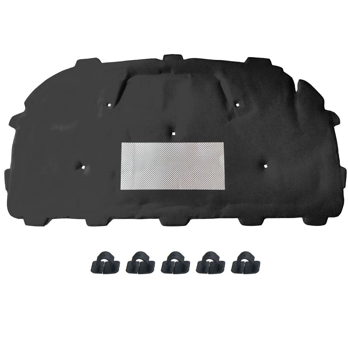 Tapis isolant de capot GEPCO avec clips pour AUDI A4 B8 A5 8T 8T0863825H