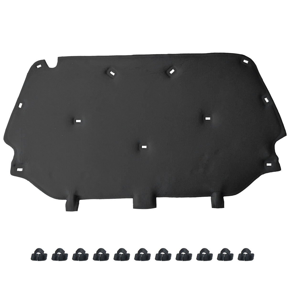 Tapis isolant de capot GEPCO pour Ford Focus MK4 à partir de 2018 avec clips