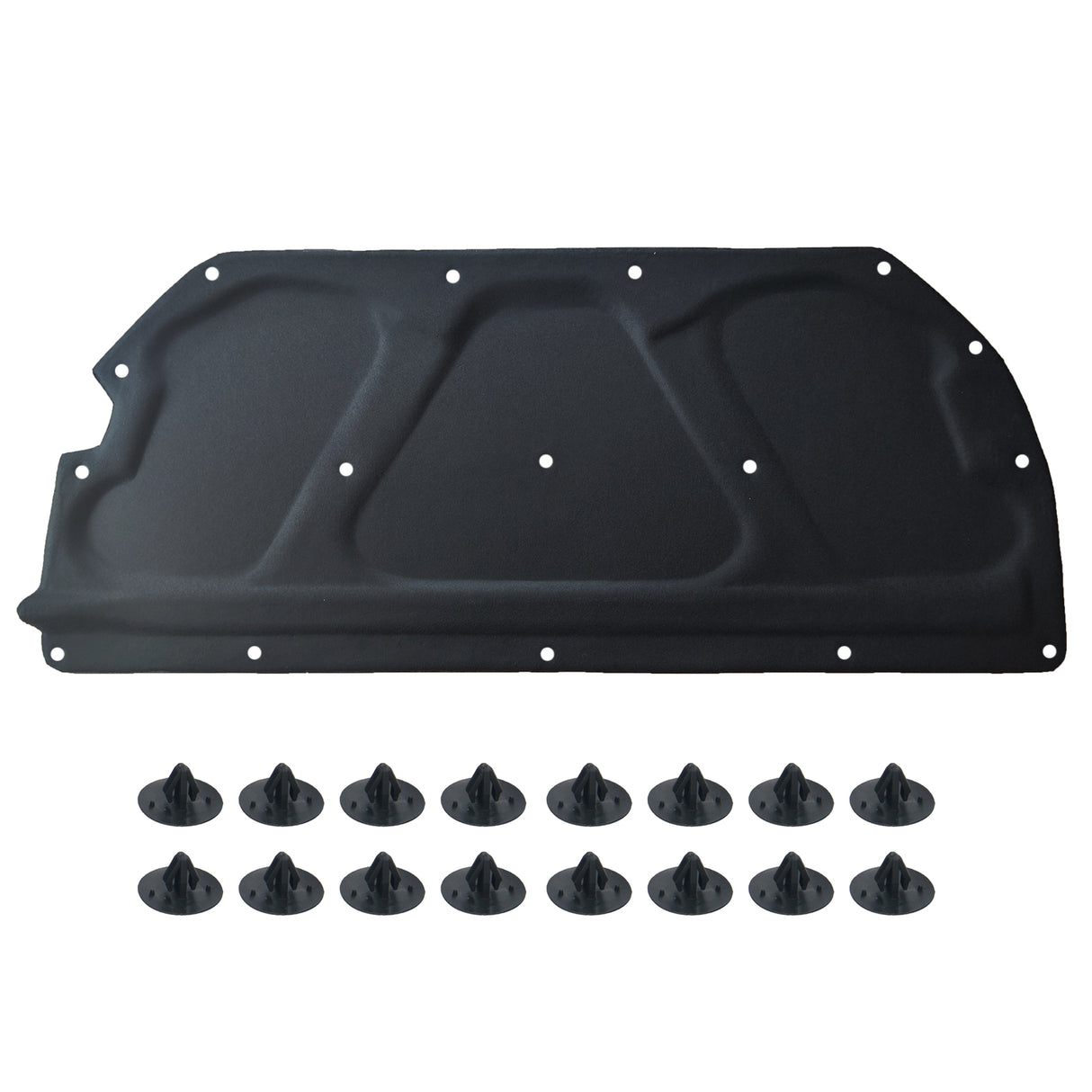 Tapis isolant de capot GEPCO pour KIA SPORTAGE II JE 2004-2010 avec clips