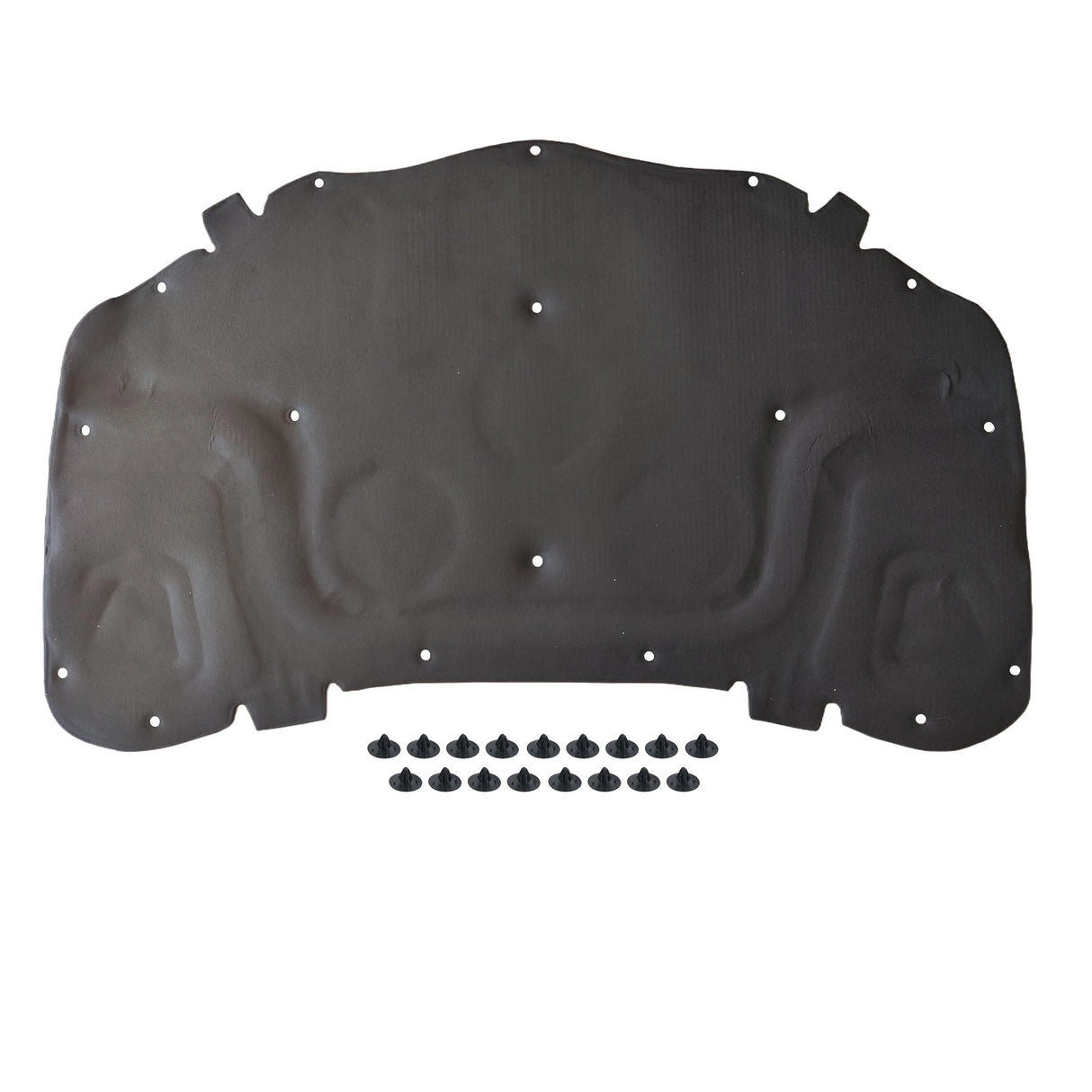 Tapis isolant de capot GEPCO pour MERCEDES GLK X204 2008-2015 avec clips