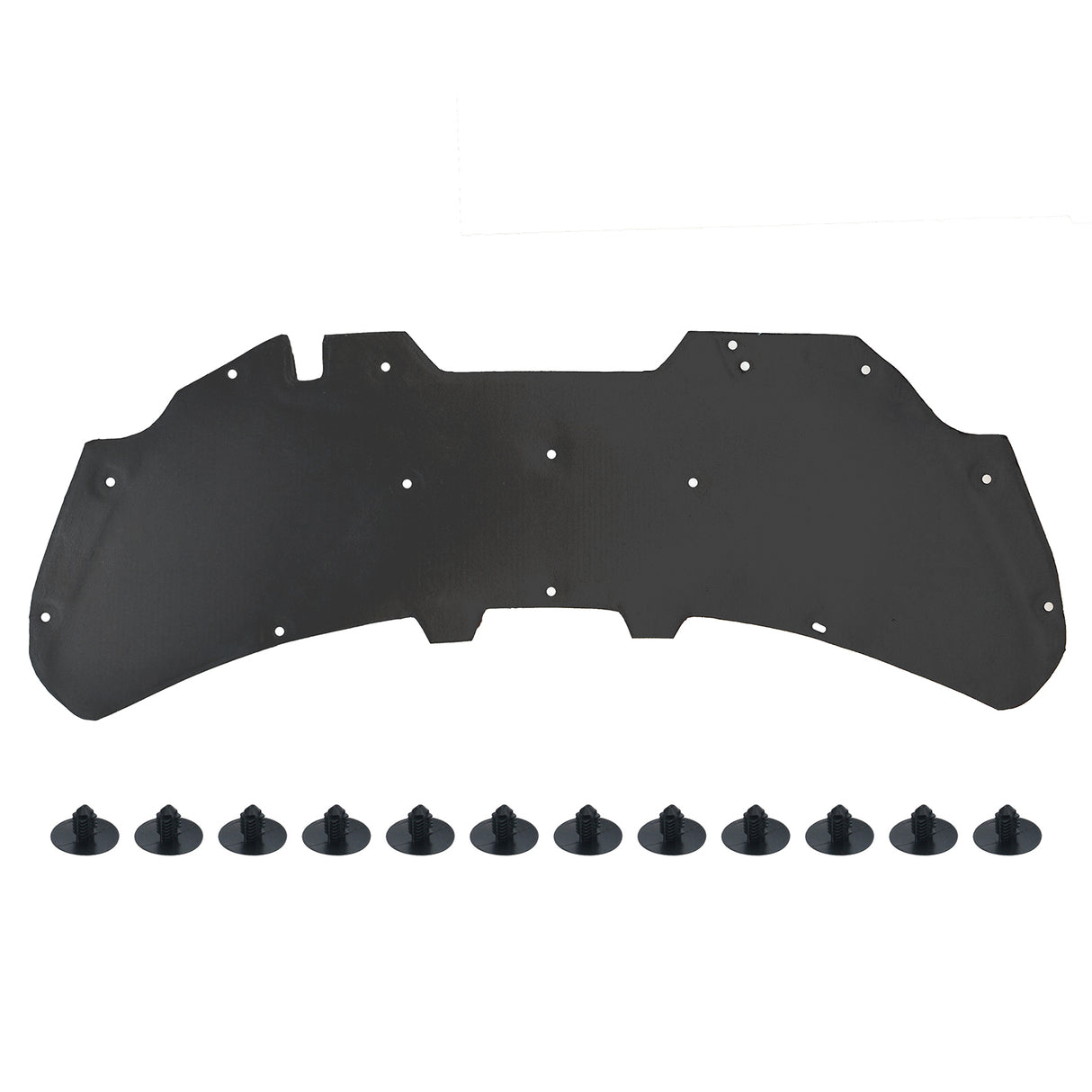 Tapis isolant de capot GEPCO pour NISSAN QASHQAI II J11 2013-2021 avec clips