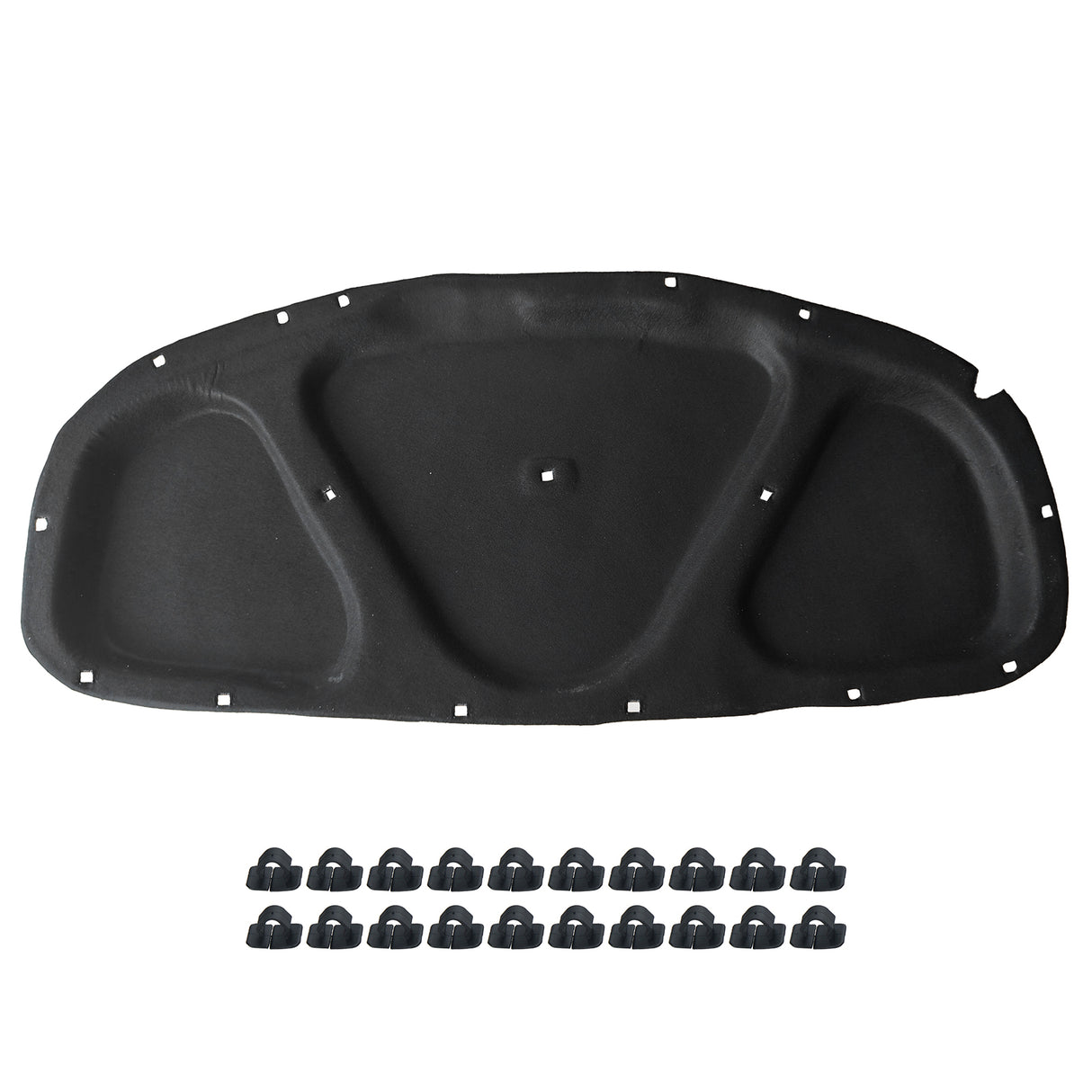 Tapis isolant de capot GEPCO pour VW Passat B5 FL 3B 2005-2005 avec clips